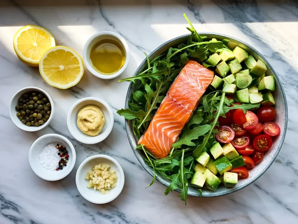 Chopped Salmon Salad