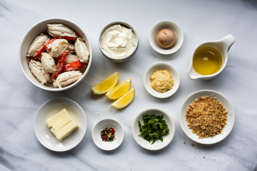 Crab Cakes with Lemon