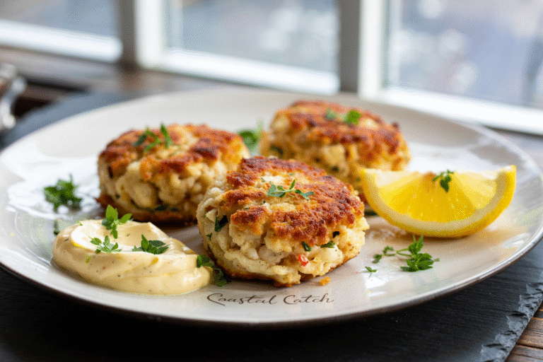 Crab Cakes with Lemon