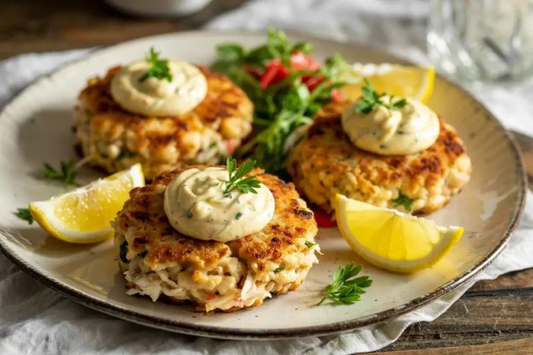 Crab Cakes with Remoulade Sauce