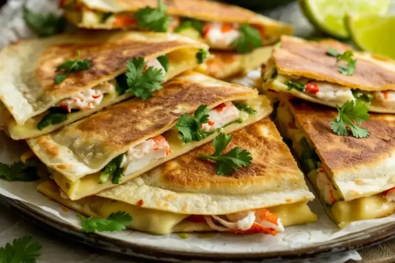 Crab Quesadillas