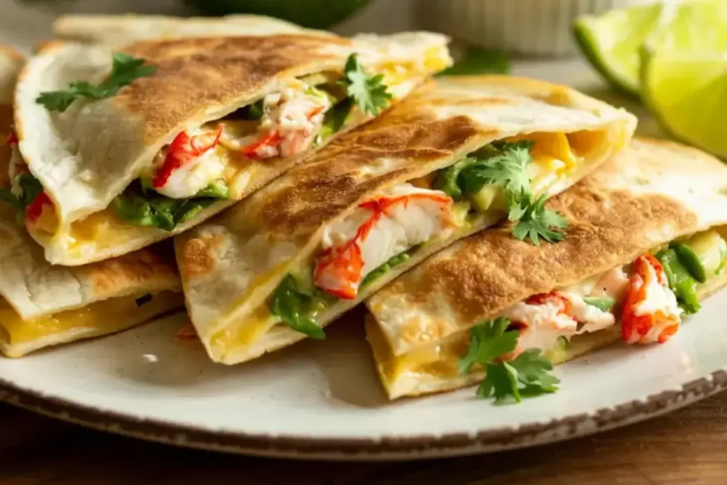 Crab Quesadillas