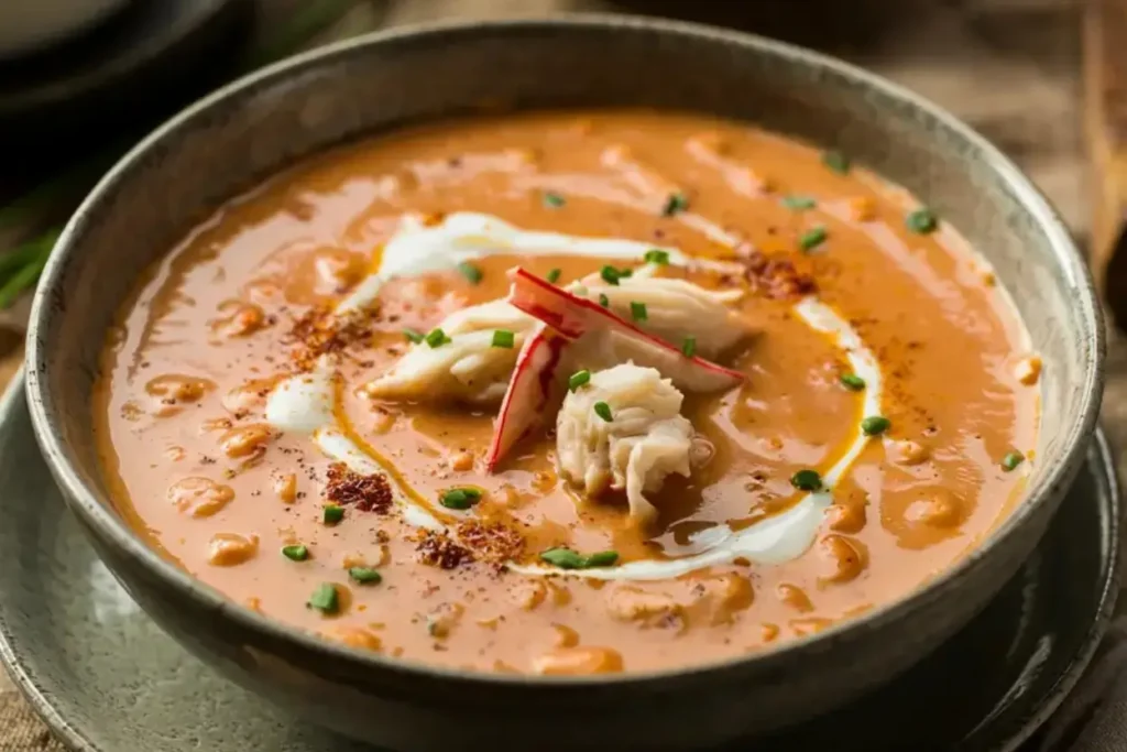 Creamy Crab Bisque