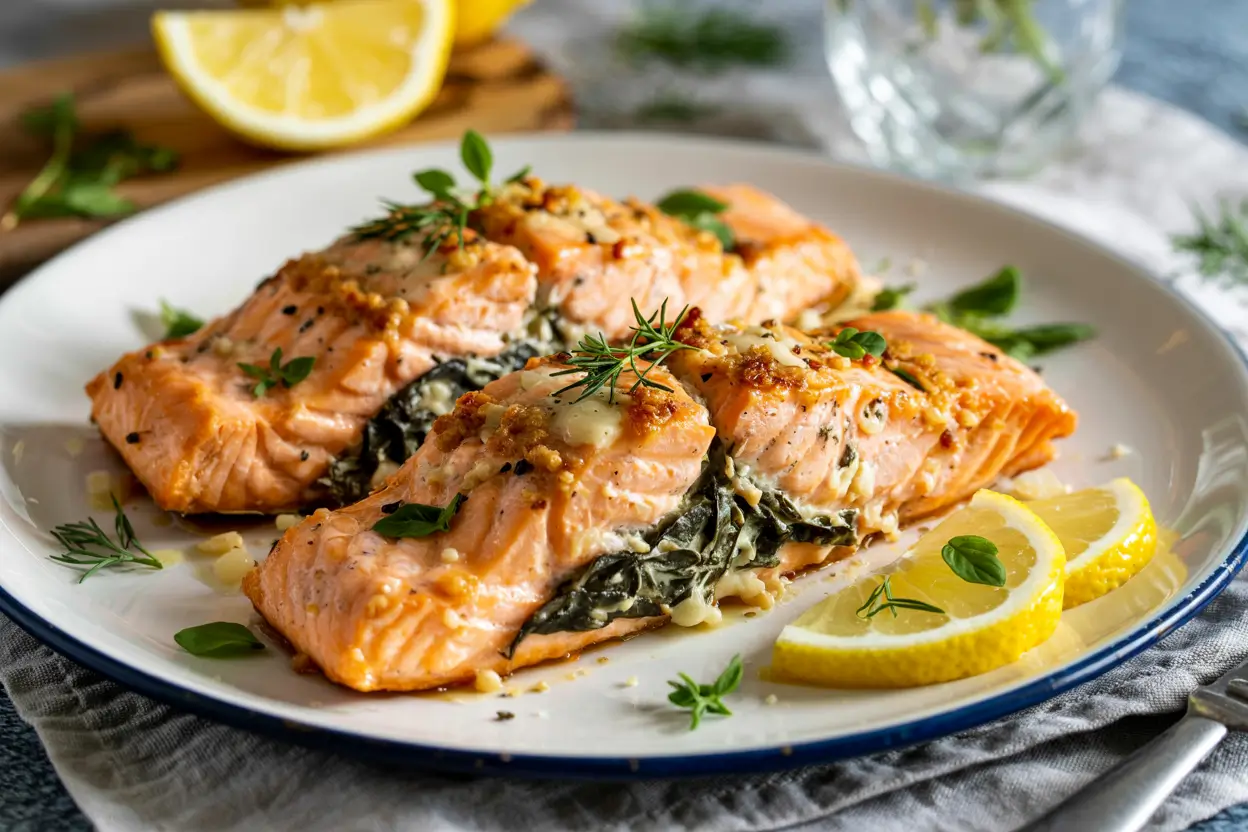 stuffed salmon