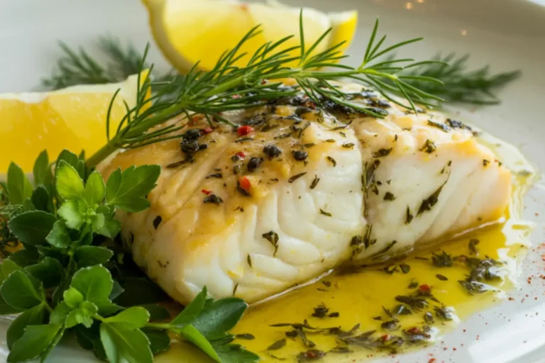 Baked Halibut