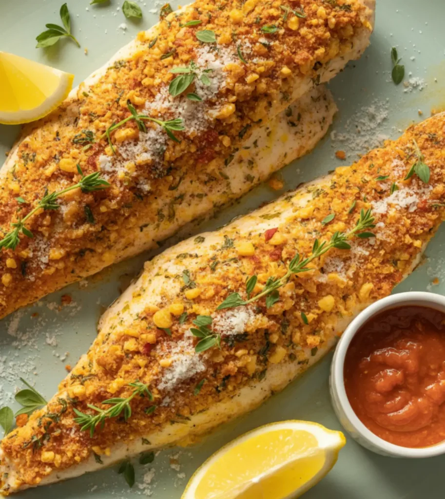 Baked catfish