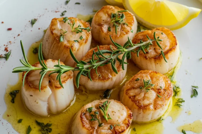 Broiled Scallops