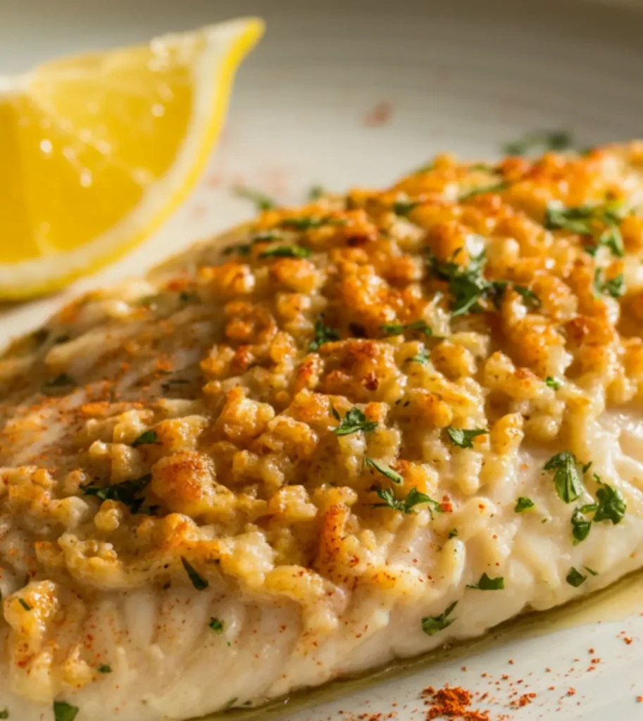 Broiled Tilapia Parmesan