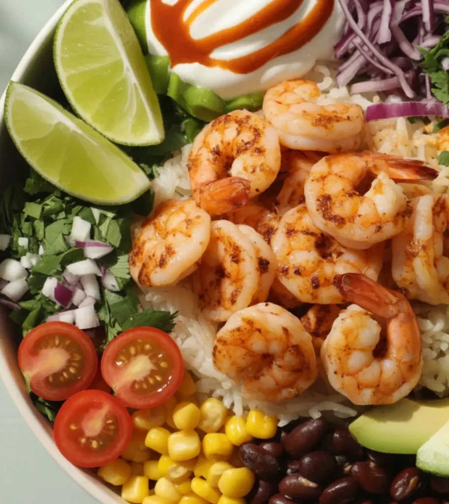 Chipotle Lime Shrimp Bowls
