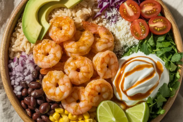 Chipotle Lime Shrimp Bowls