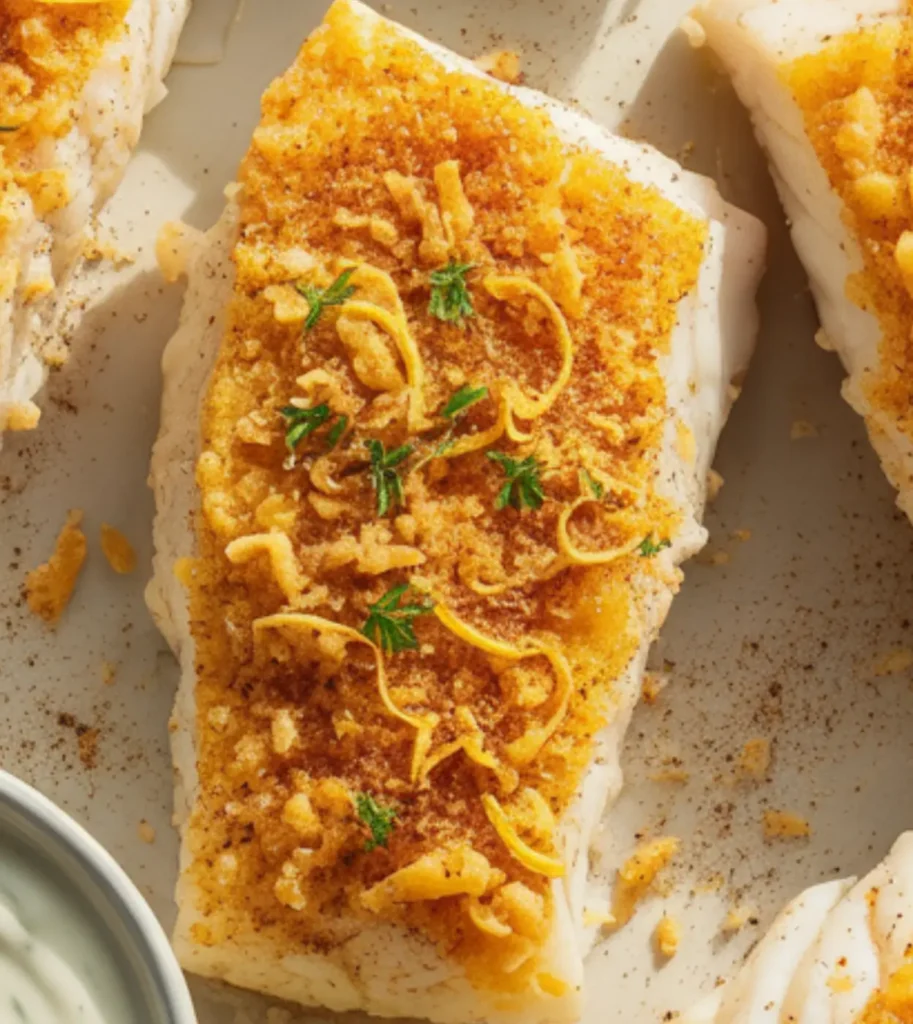 Crispy and Flaky Air Fryer Cod