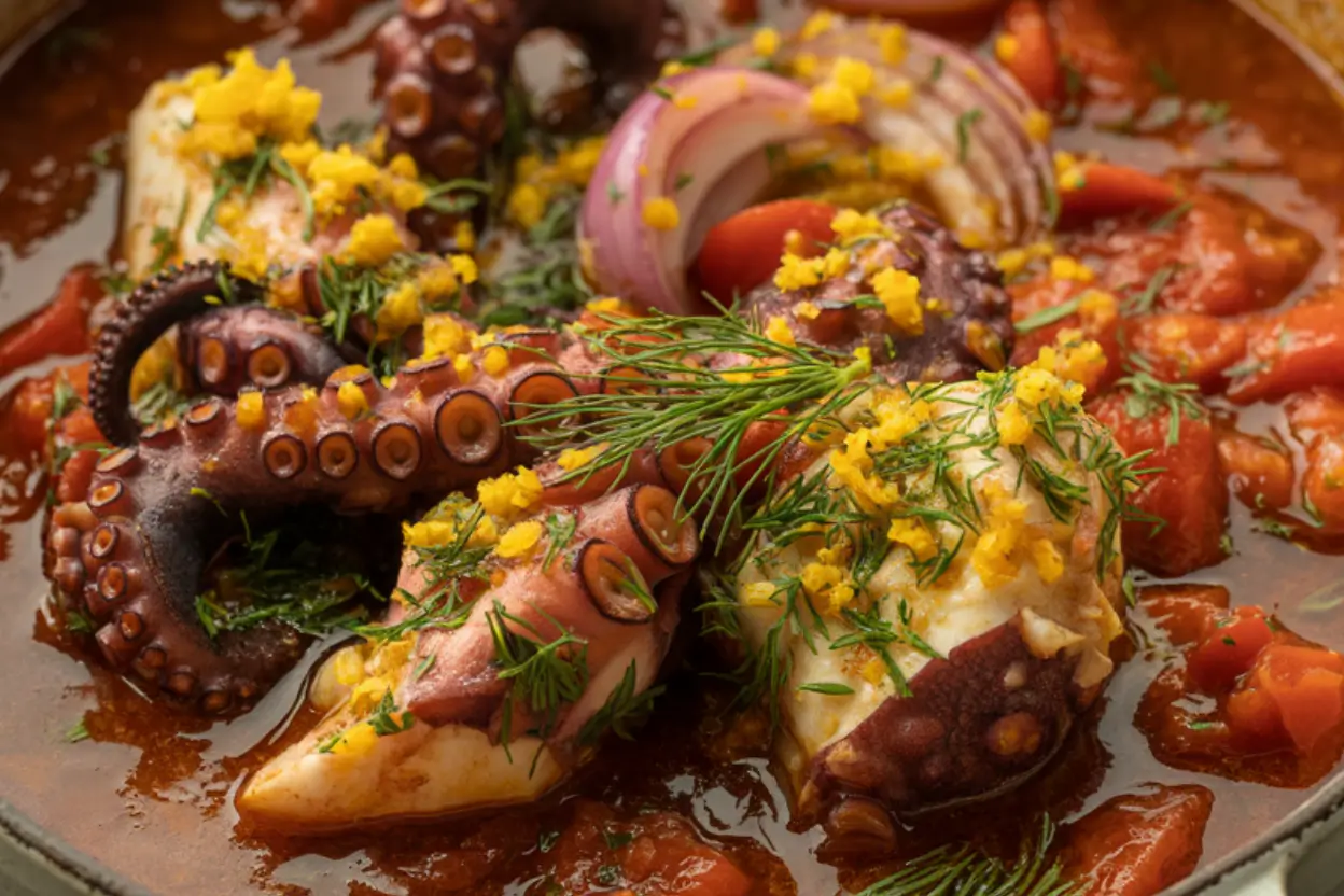 Greek Octopus Stew