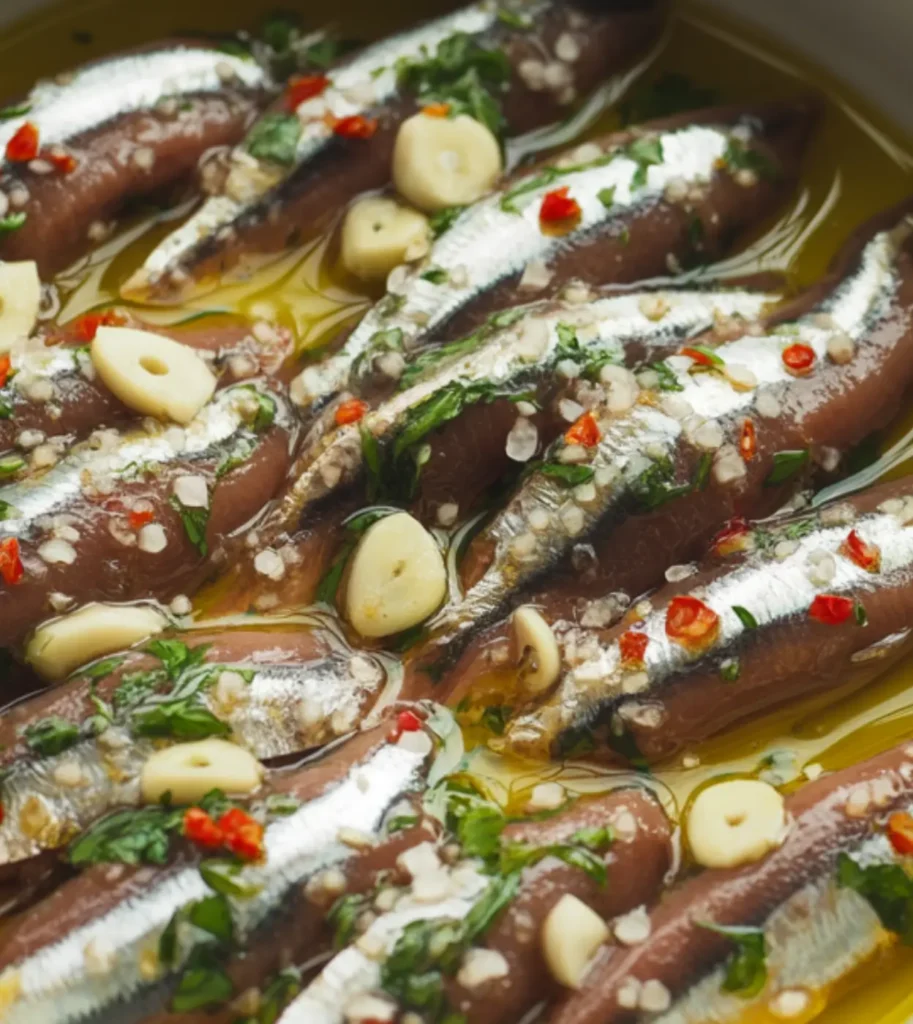 Marinated Anchovies