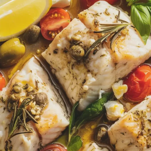 Mediterranean Baked Cod: How to Make It Light and Zesty