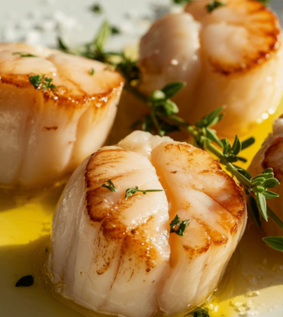 Pan-Seared Scallops