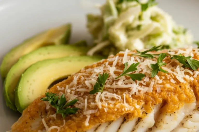 Parmesan Crusted Tilapia