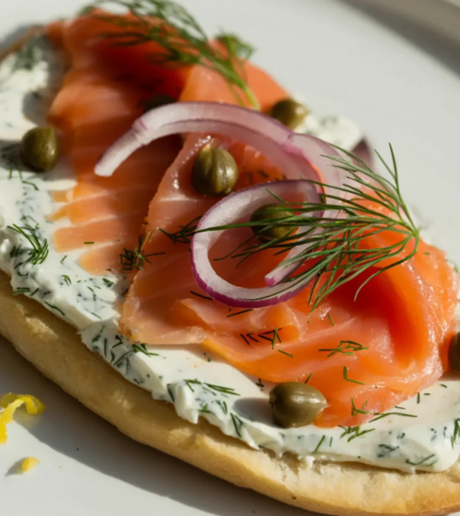 Smoked Salmon Flatbread