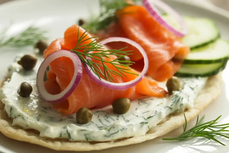 Smoked Salmon Flatbread