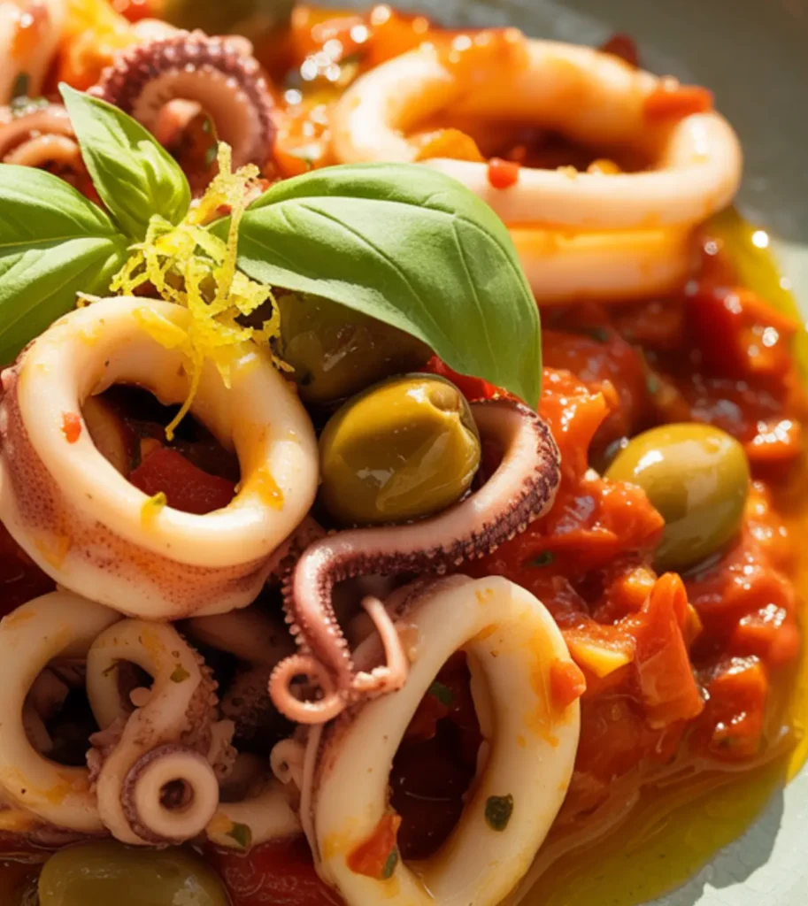 Calamari Puttanesca