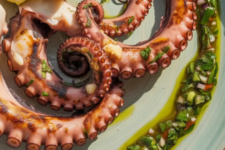 Grilled Octopus with Chimichurri