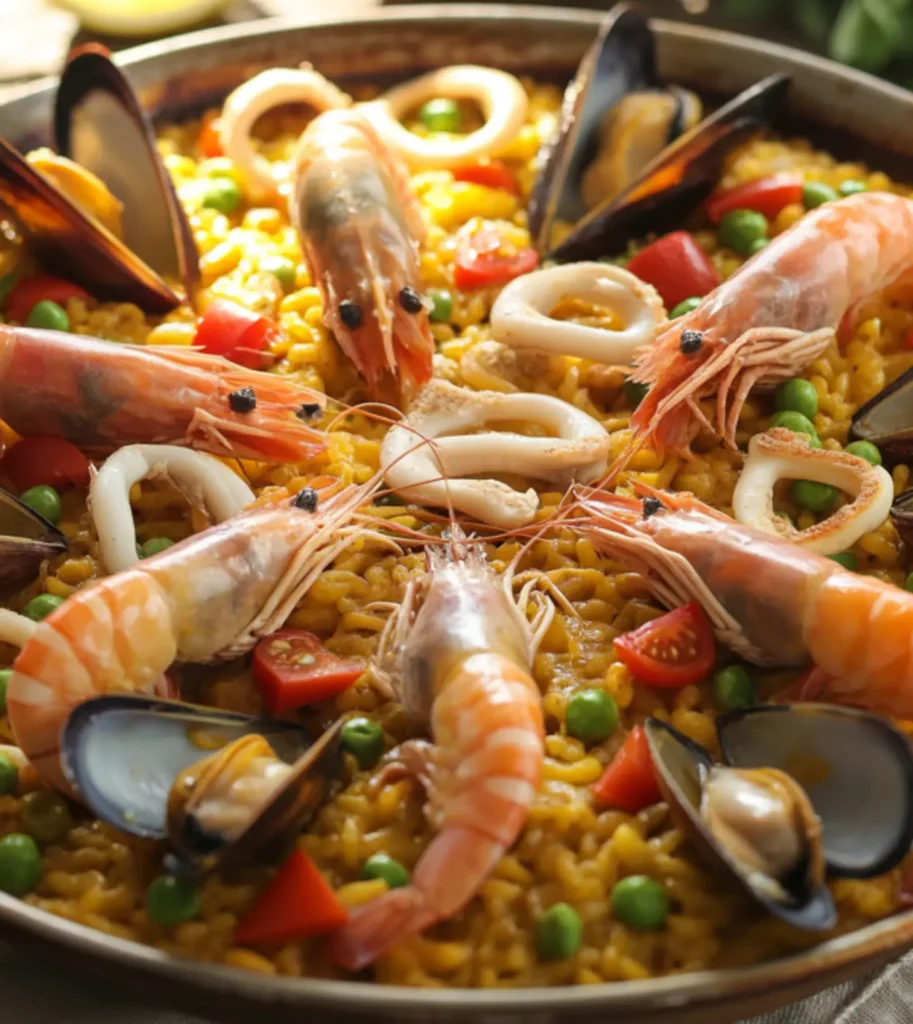 Seafood Paella