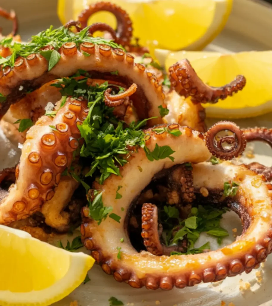 fried octopus