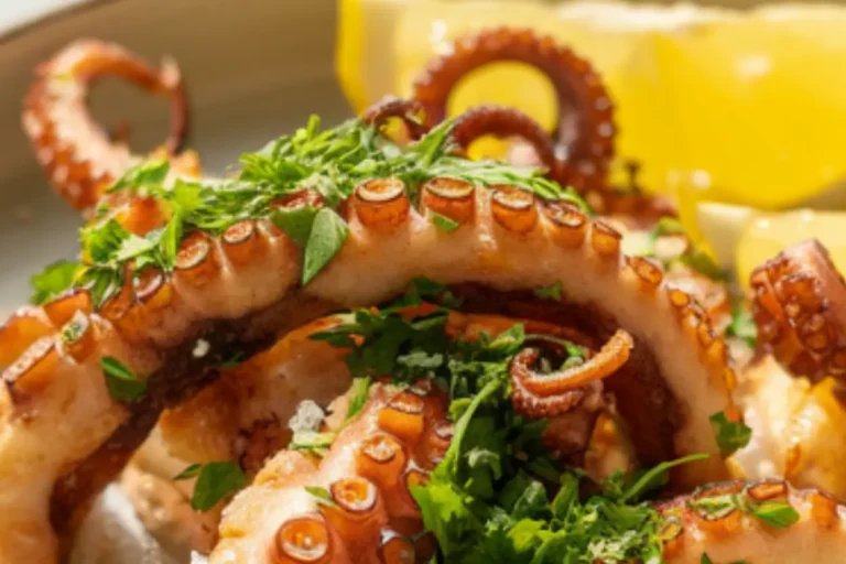 fried octopus
