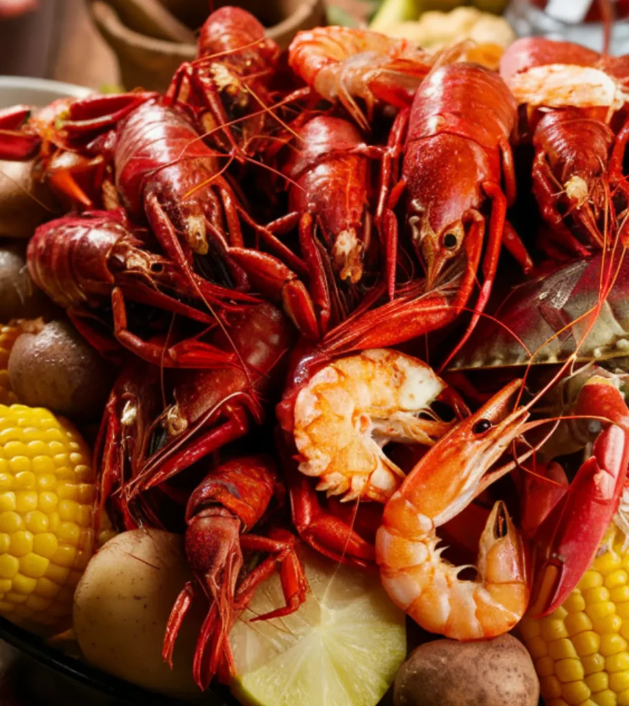 Louisiana crawfish boil