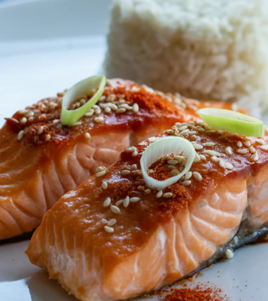 Baked Teriyaki Salmon