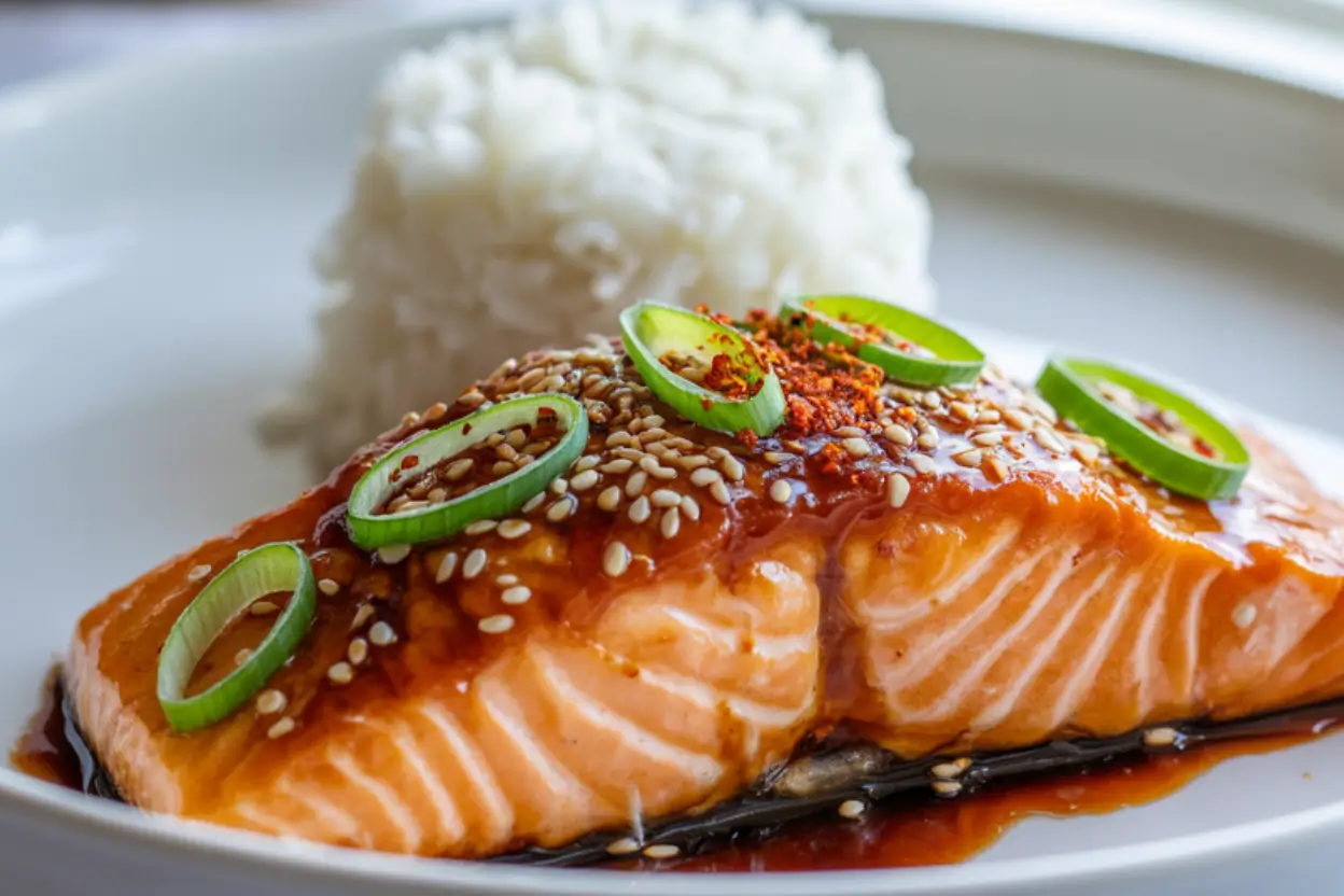 Baked Teriyaki Salmon
