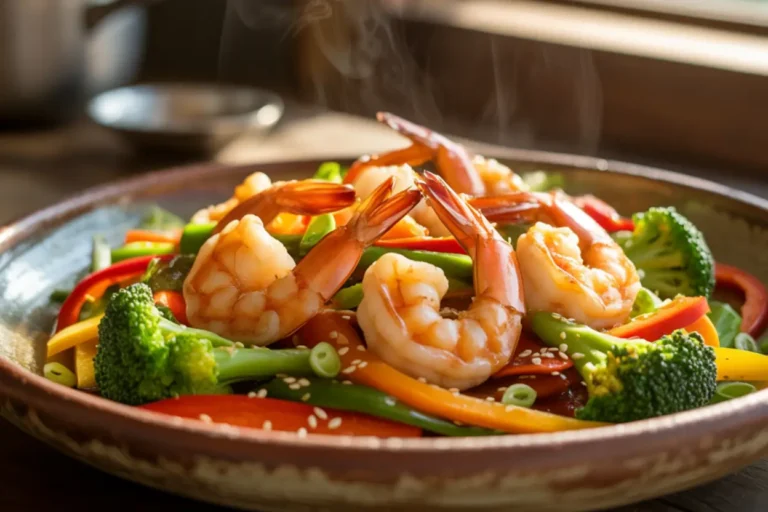 Garlic Shrimp Stir Fry