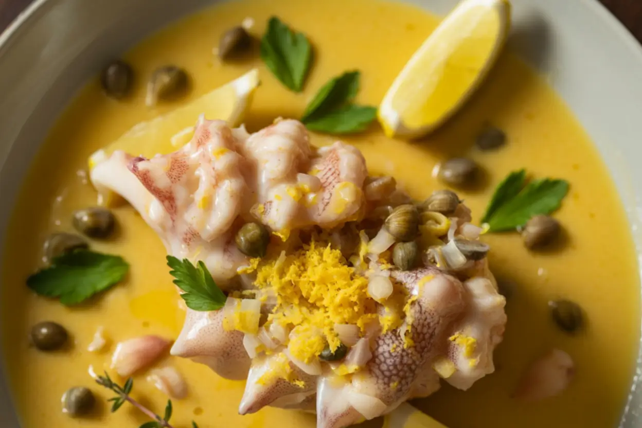 Conch in Butter Sauce