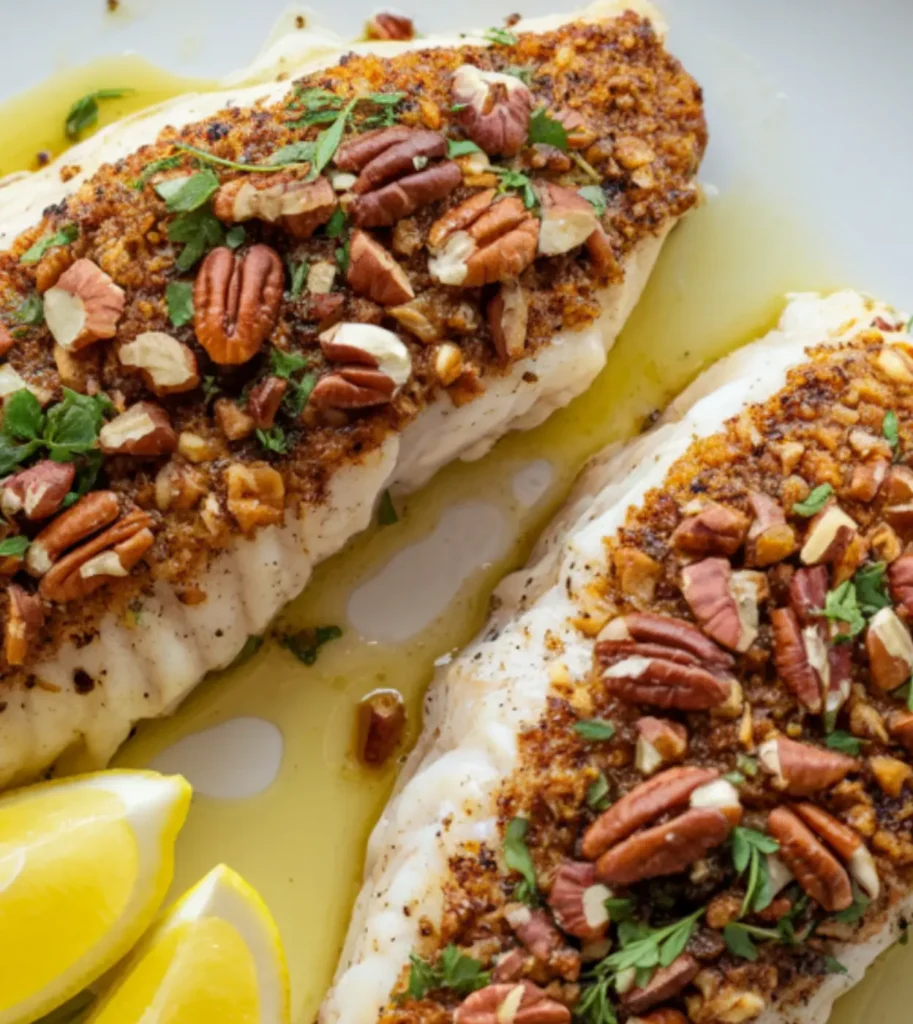 Pecan Crusted Fish Fillets