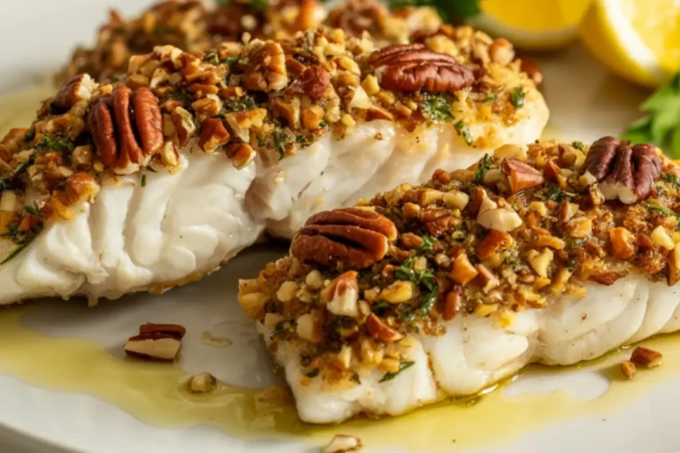 Pecan Crusted Fish Fillets